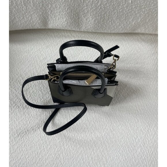 NWT Michael Kors Mercer Medium Messenger Crossbody Leath Bag in Olive Green - Picture 6 of 8